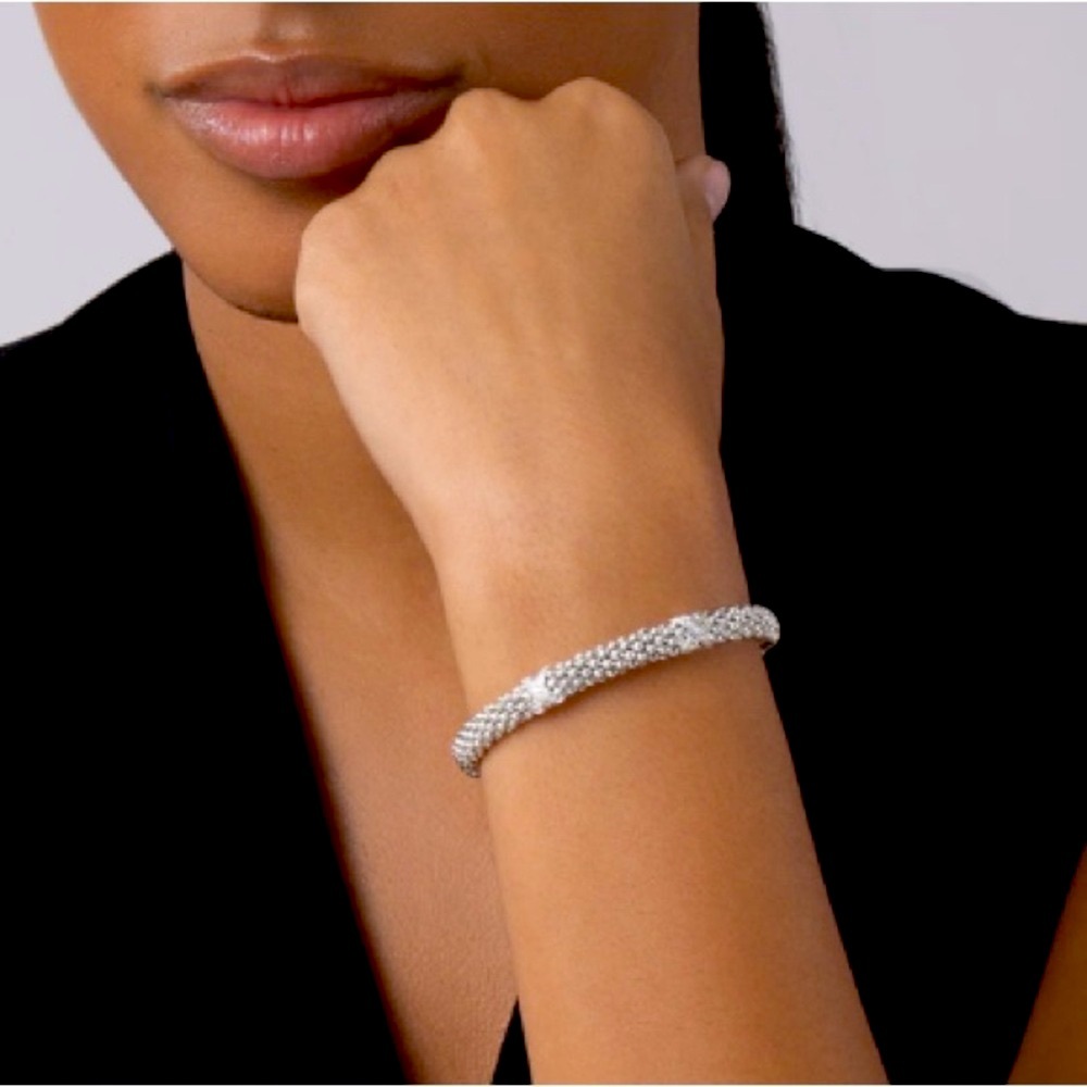 LAGOS “EMBRACE” Sterling Silver Designer Bracelet